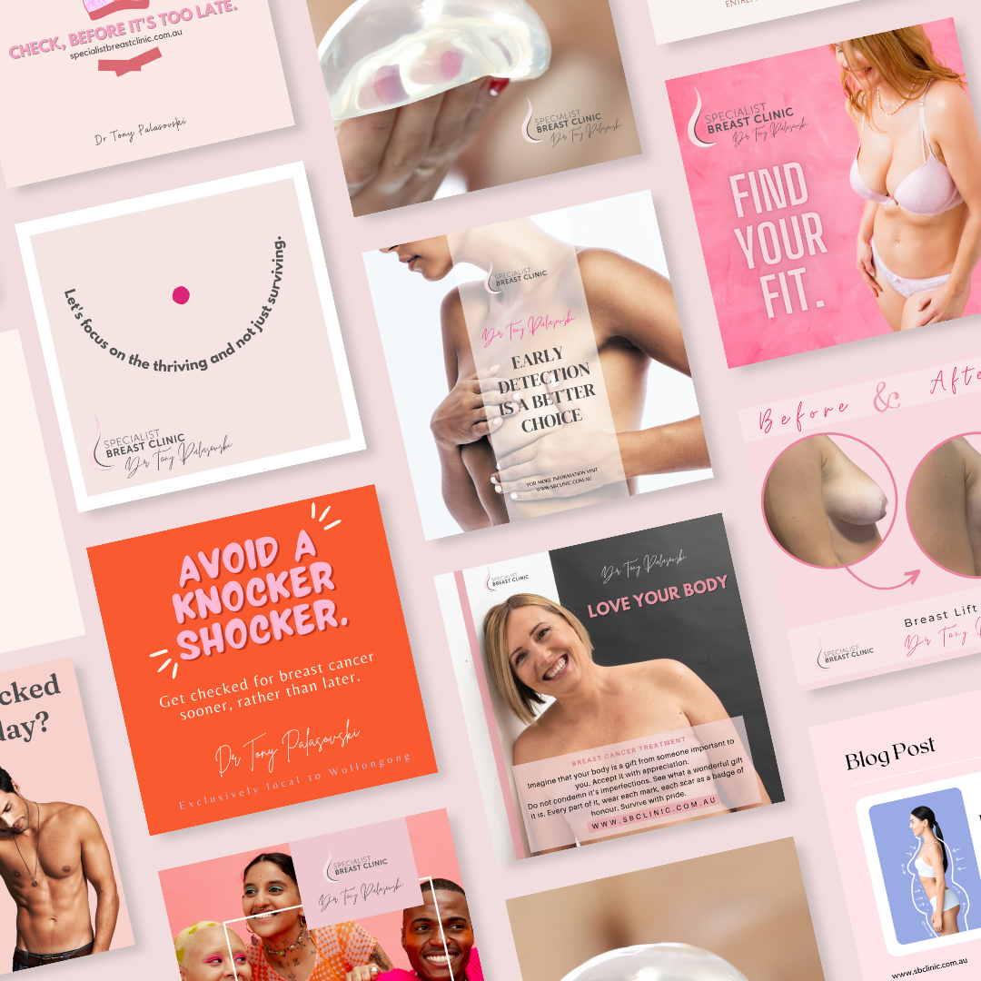 Home | Busy Goddess Marketing | Australia Wide 38 Specialist Breast Clinic Social Grid