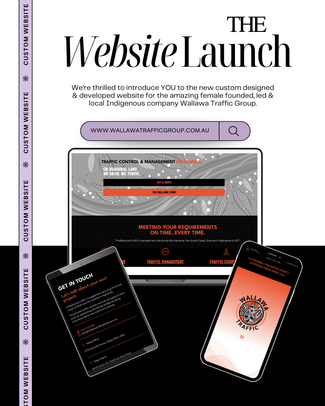 Home | Busy Goddess Marketing | Australia Wide 17 Website launch info graphic