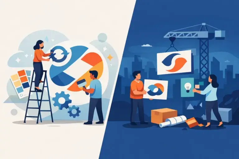Brand Refresh vs Rebrand: Which Is Right for You?