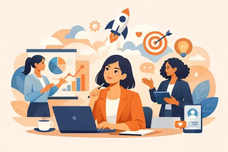 Marketing Support for Female Founders