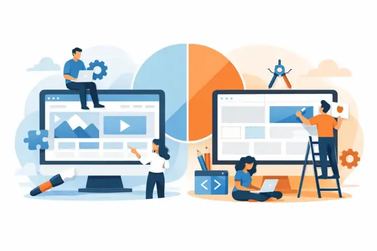 WordPress vs Custom Website for Small Business