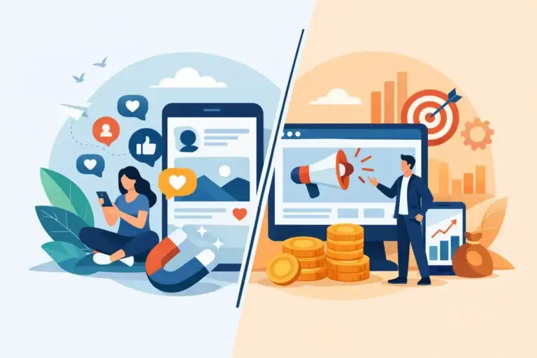 Organic Social vs Paid Ads: Where to Invest