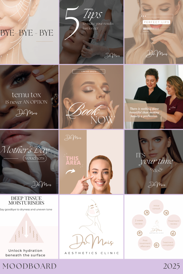 Dr Mais Social Mood Board