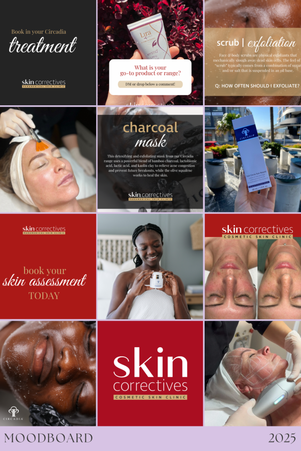 Skin Correctives Social Mood Board